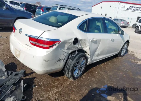 2012 Buick Verano Leather Group из США, поврежденный, VIN 1G4PS5SK4C4216284